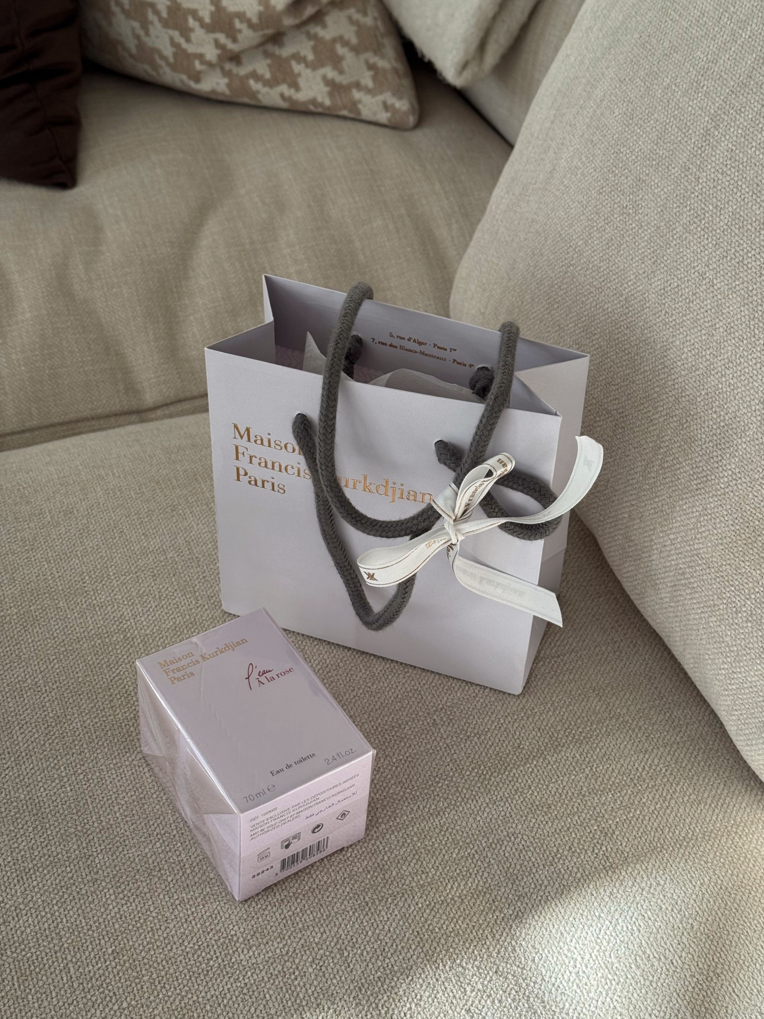 Maison Francis kurkdjian l’eau à la rose eau de toilette perfume 🤍✨🌹

#LTKuk #LTKspring #LTKbeauty