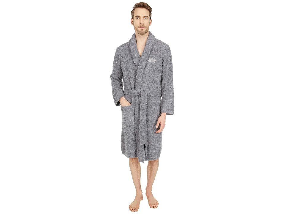 Barefoot Dreams CozyChic(r) Disney Robe Men's Clothing Graphite : SM, Polyester | Zappos