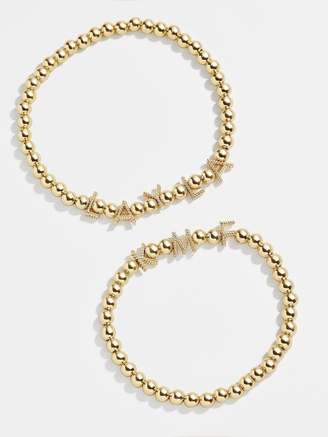 Custom Gold Twist Pisa Bracelet | BaubleBar (US)