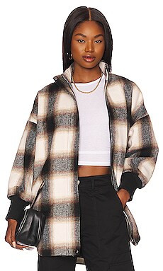 Steve Madden Harper Shacket in Black from Revolve.com | Revolve Clothing (Global)