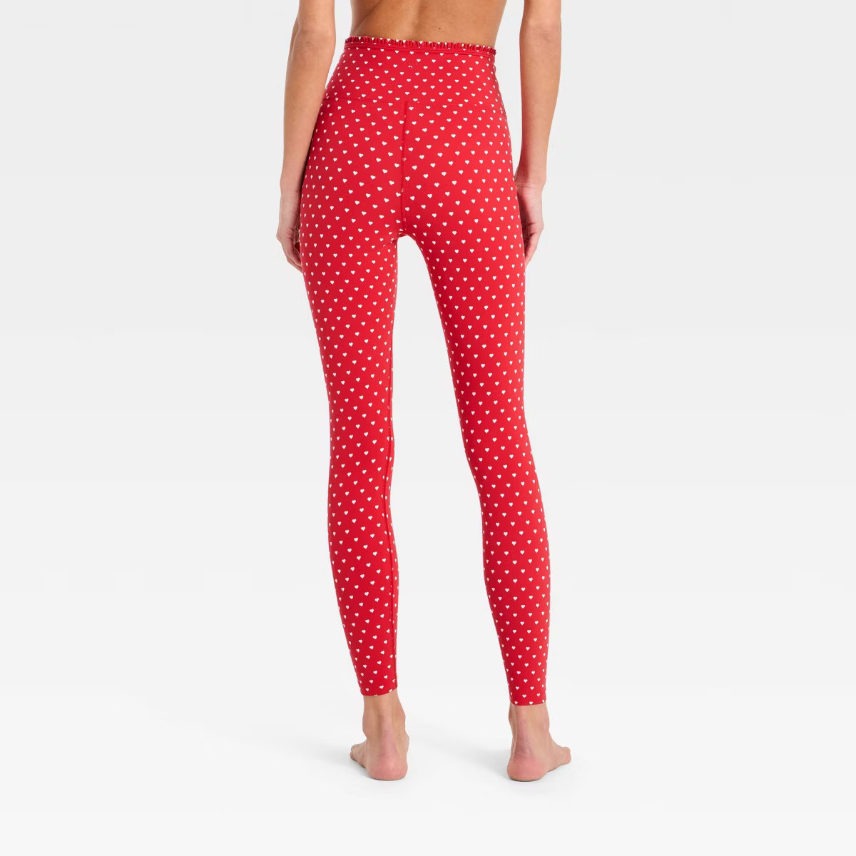 Women's Everyday Soft Ultra High-Rise Ruffle Crossover 7/8 Leggings - All In Motion™ | Target