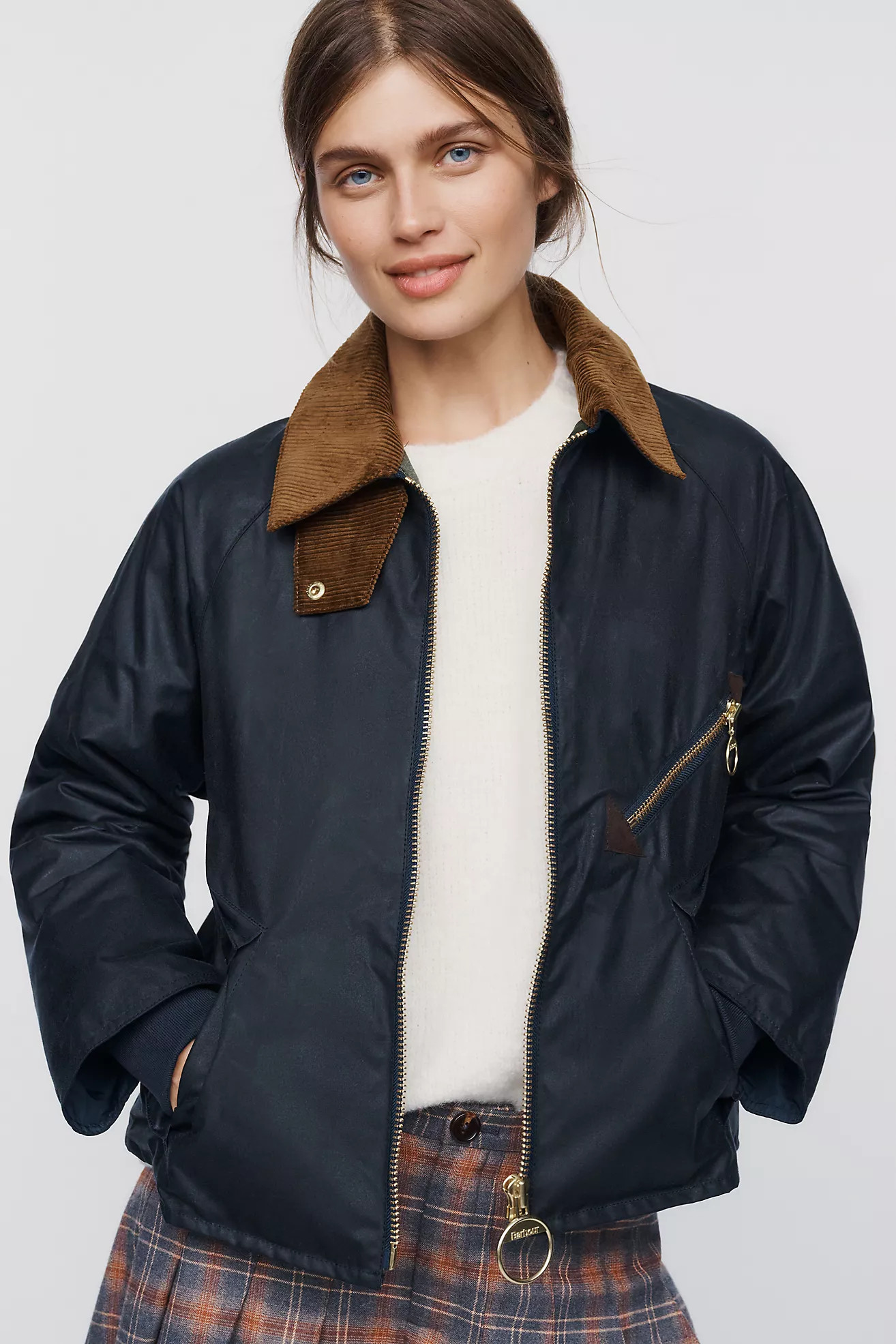 Barbour Arlene Waxed Cotton Jacket | Anthropologie (US)