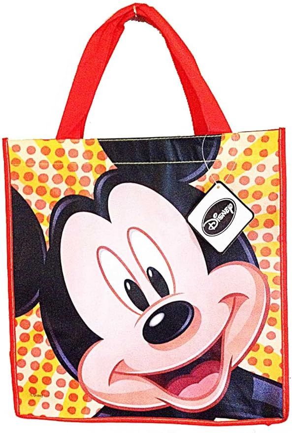 Disney Mickey Mouse Happy Face Reusable Tote Bag | Amazon (US)