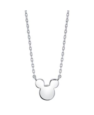 Unwritten Mickey Mouse Necklace in Fine Silver Plate | Macys (US)