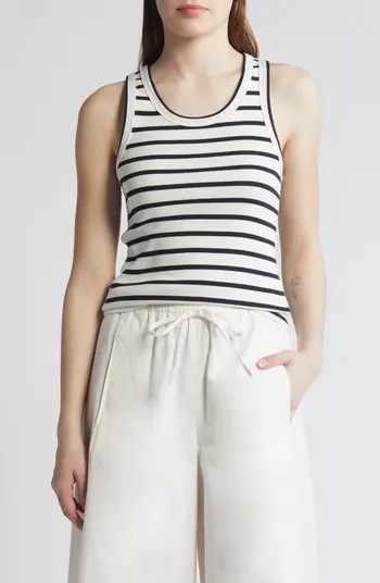 Stripe Rib Tank | Nordstrom