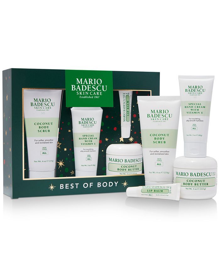 Mario Badescu 4-Pc. Best Of Body Gift Set & Reviews - Beauty Gift Sets - Beauty - Macy's | Macys (US)