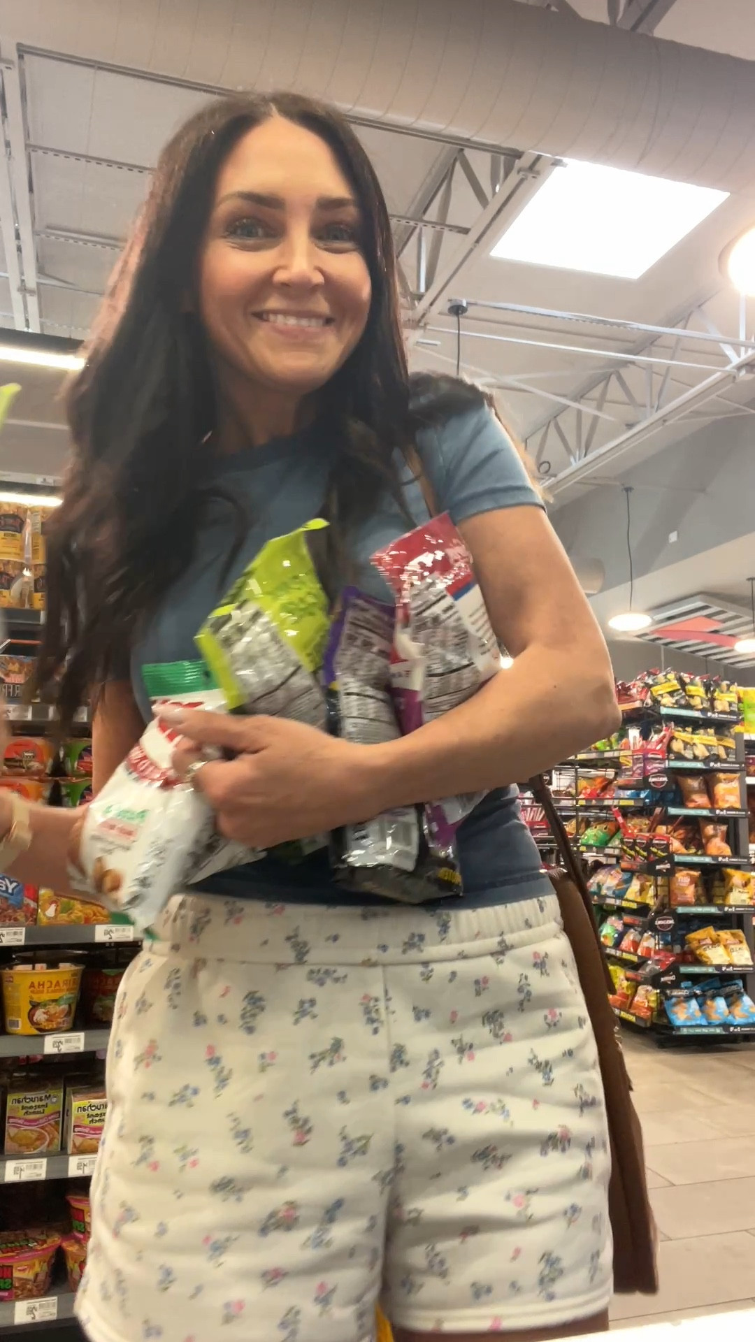 Who else is a gas station road trip girlie?! Got to have my snacks! Loving these comfy sweat shorts (has matching pants and sweatshirt!) and this $9 is insanely good! Comes in lots of colors! 

#LTKPetite #LTKTravel