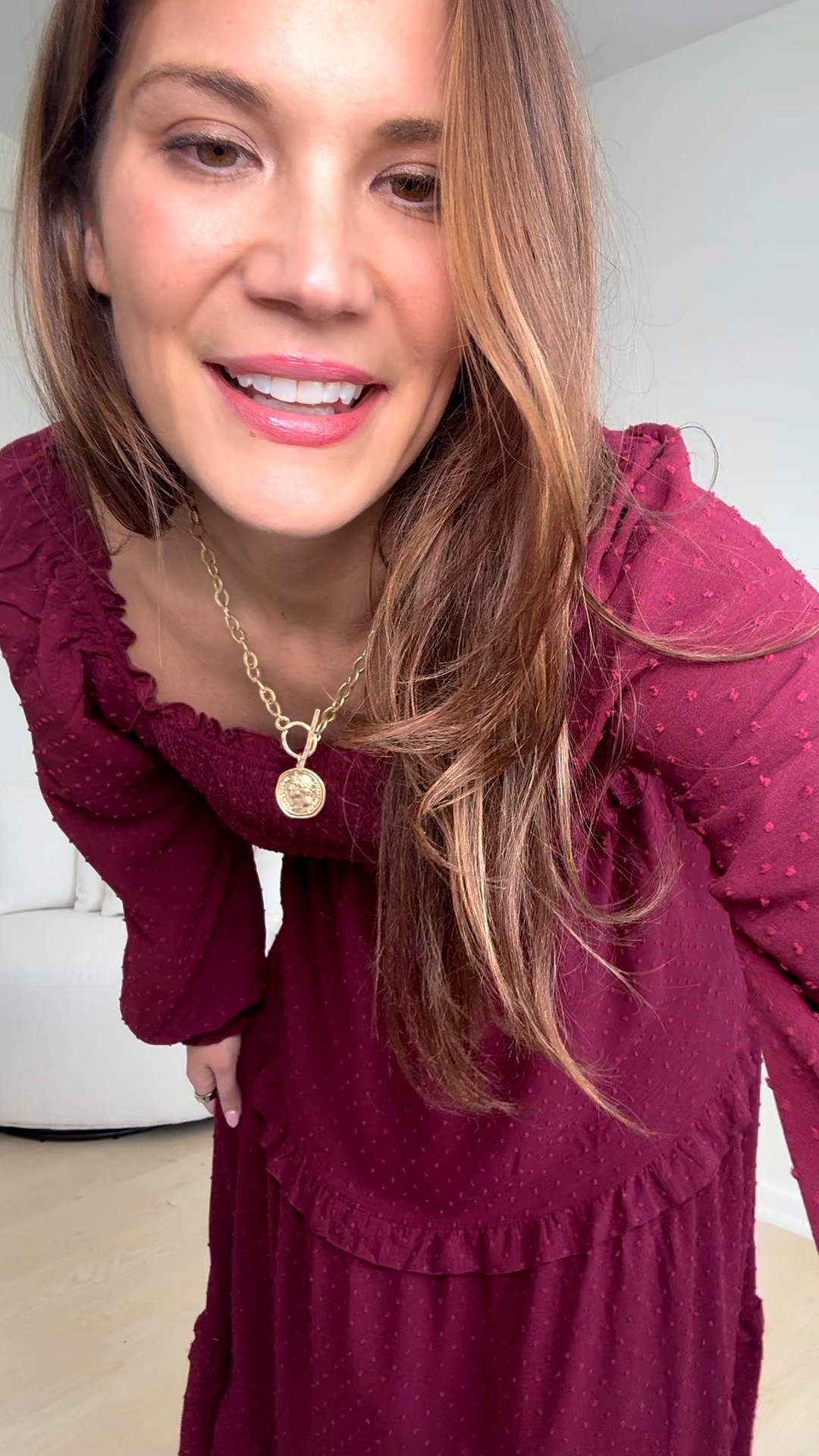 Tall girls, this dress is one you're going to love. It's so pretty and the material is wrinkle resistant, which is a total win!! I'm wearing a large, but I recommend going down a size because it has a lot of stretch! 

Dress, Holiday dress, Long dress, Tall girl finds, Tall style, Maxi dress, Holiday party, Stang and co, Tall girl approved 

#LTKHoliday #LTKSeasonal #LTKTall