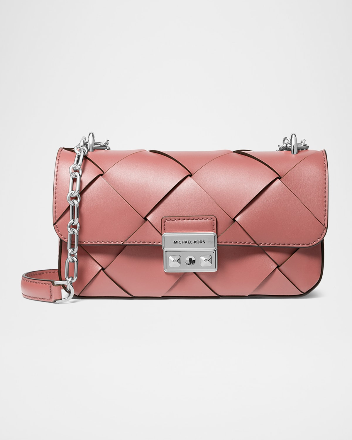 Tribeca Small Woven Phone Crossbody Bag | Neiman Marcus