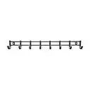 iDesign Axis Graphite Horizontal Tie & Belt Rack | The Container Store
