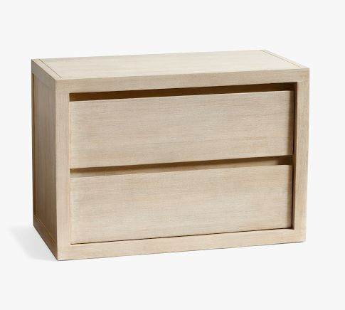 Cayman Wide Nightstand (33") | Pottery Barn (US)