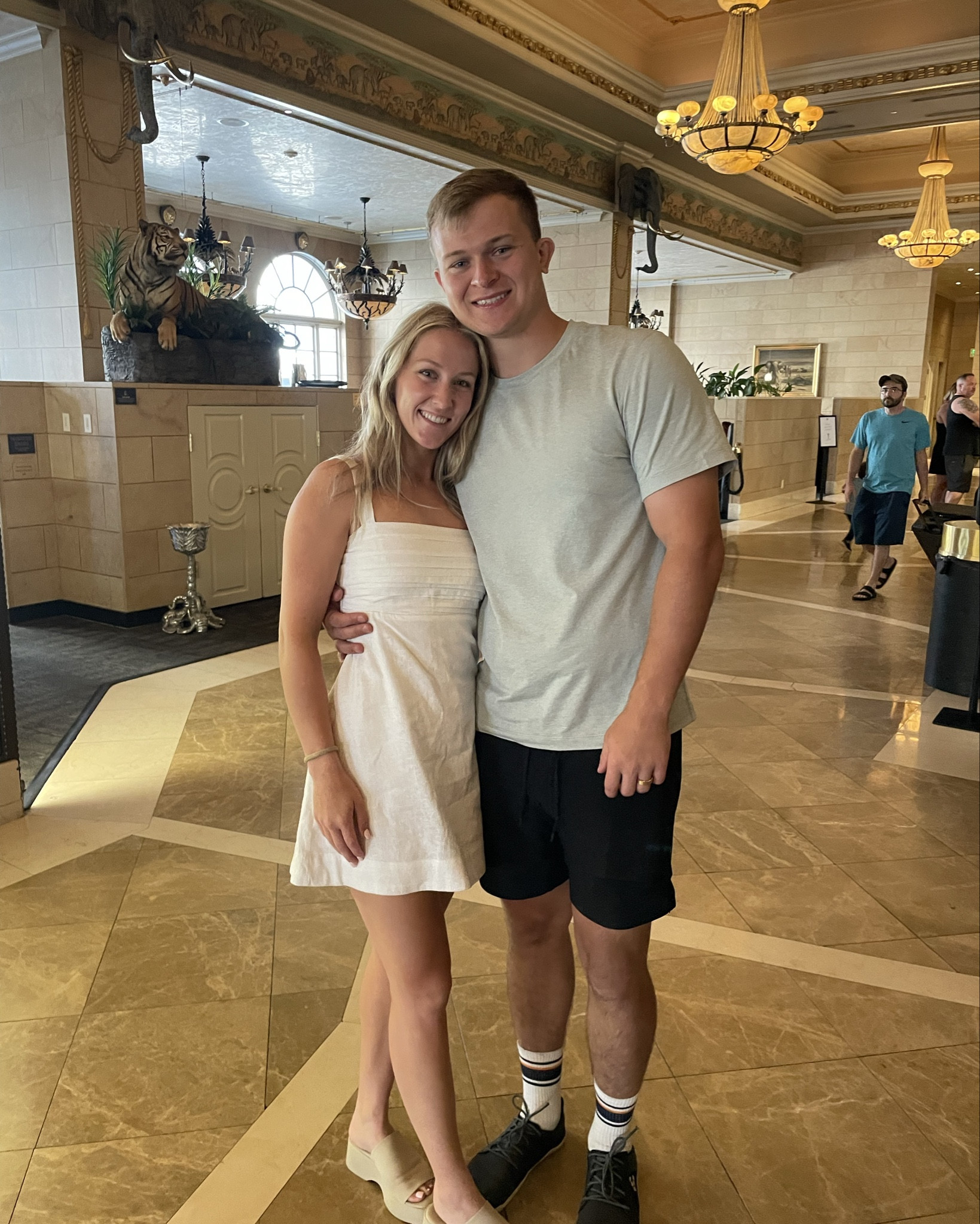 the white casual summer dress/romper that I wore the morning after our wedding! We had a very slow morning hence the puffy & tired faces as well as the sleeve of saltines lol 😅

#LTKParties #LTKTravel #LTKWedding