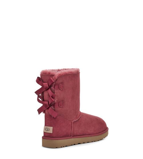 UGG Women's Bailey Bow II Boot Wool Blend In Red, Size 7 | UGG (US)