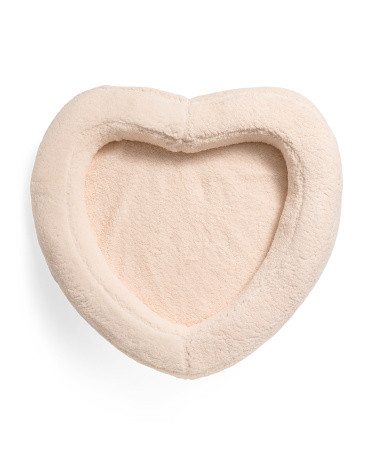 Heart Shape Pet Bed With Removable Washable Cover | TJ Maxx
