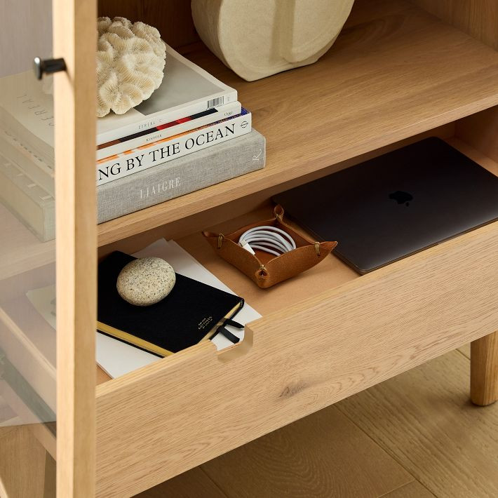 Whitman Tall Glass Cabinet (38") | West Elm (US)