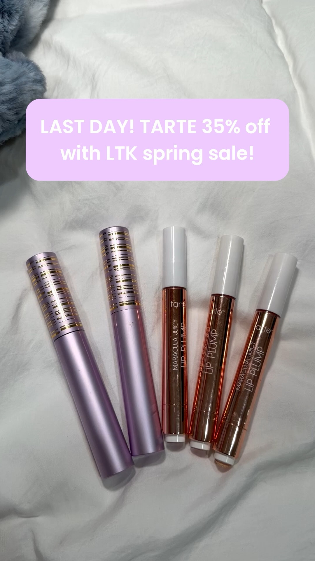 last day for 35% off!!

LTK spring sale, Tarte sale, Tarte spring sale, makeup, makeup sale, GRWM, tarte mascara, Maracuja juicy lip plump

#LTKSpringSale #LTKBeauty #LTKSaleAlert