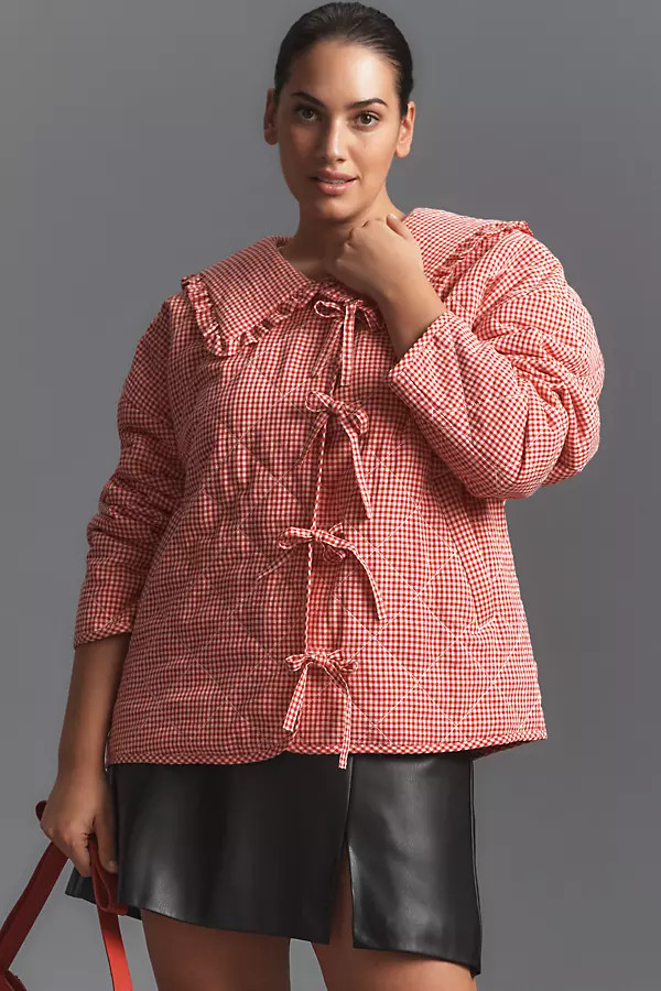 Collared Quilted Jacket | Anthropologie (US)
