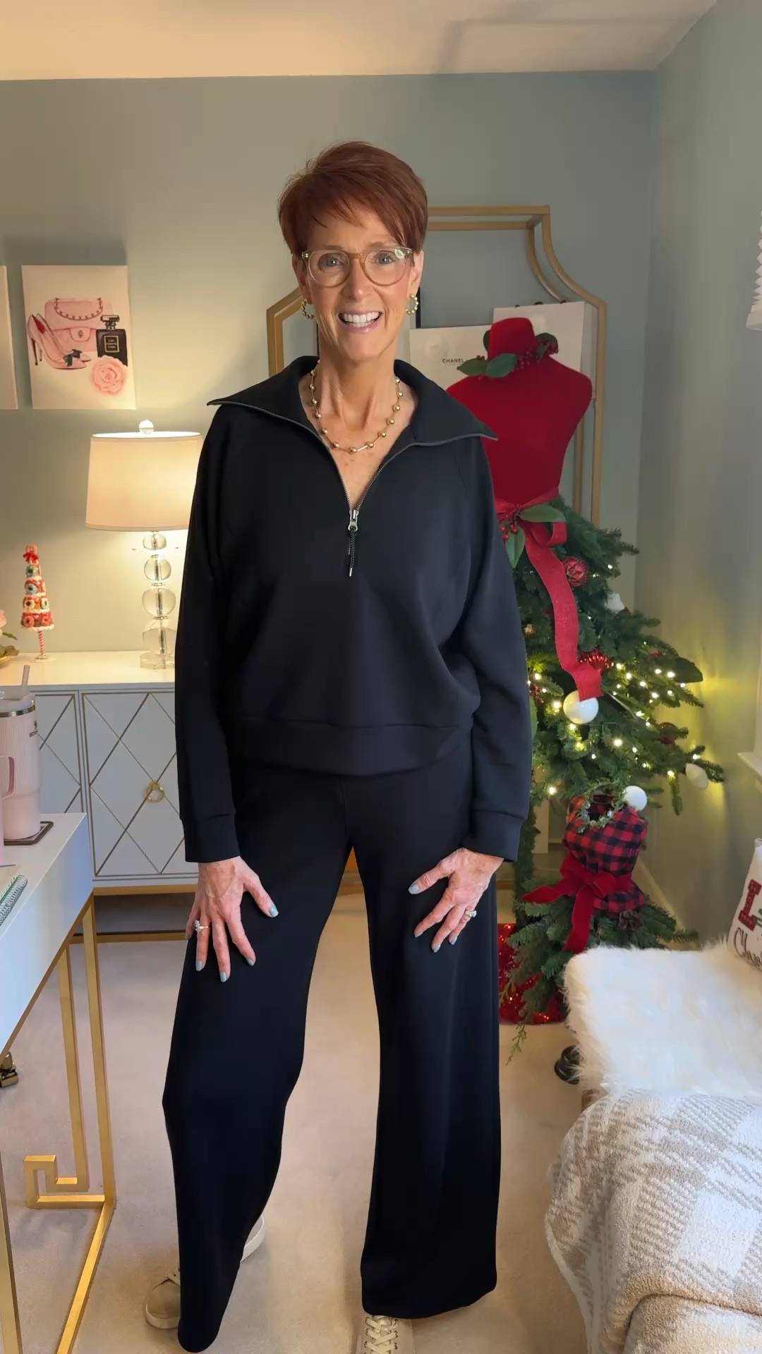 Top 24 in 2024
Spanx AirEssentials set
No surprise that this was one of my most favorite albums bings in 2024
Wearing a large in the top and a medium tall in the bottom 

Hi! For reference, I am 55 years old, I am 6’1”. I have a 35” inseam. I wear a small or medium in most tops, an 8 or a 10 in most bottoms, an 8 in most dresses, and a size 9 shoe. 

Make sure to subscribe to my newsletter found in my bio so you don’t miss on out on my must have favorites! And download the LTK app, follow my LTK shop, and favorite this post or your favorite items to get notified when they go on sale!

Over 50 fashion, tall fashion, workwear, everyday outfits, timeless outfits, Classic Outfits

winter outfit, travel outfit, leopard jeans, ballet flats, wedding guest, vacation outfit, travel essentials, organization, sweater dress, jeans, boots

#LTKActive #LTKOver40 #LTKWatchNow