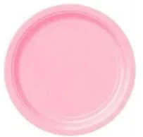 24count Lovely Pink 7" Paper Plates, Way to Celebrate | Walmart (US)
