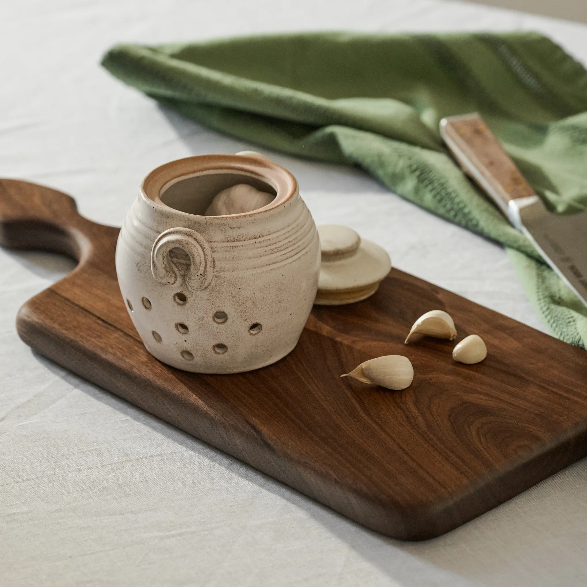 Magnolia Handcrafted Walnut Serving Board | Magnolia