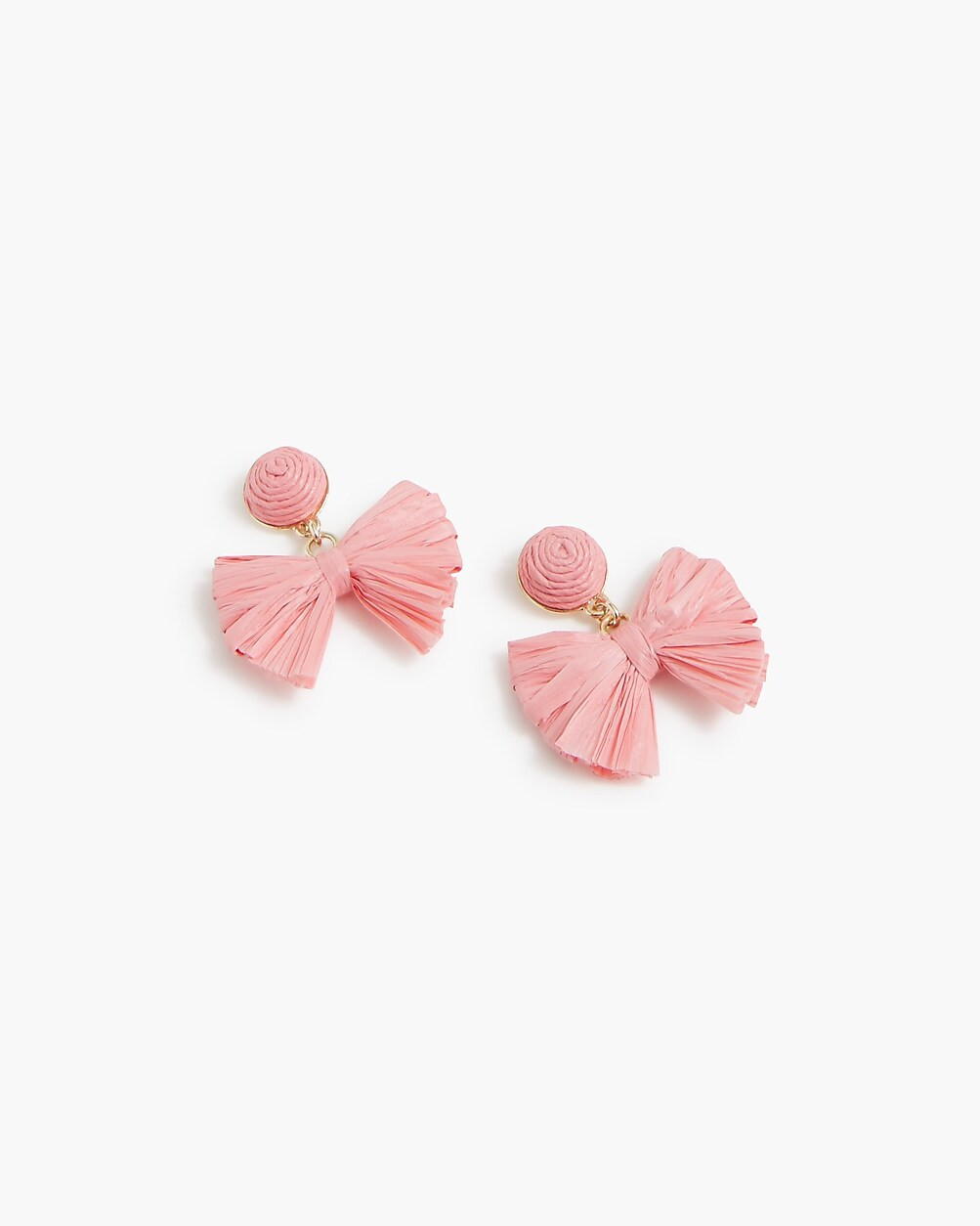 Woven bow statement earrings | J.Crew Factory