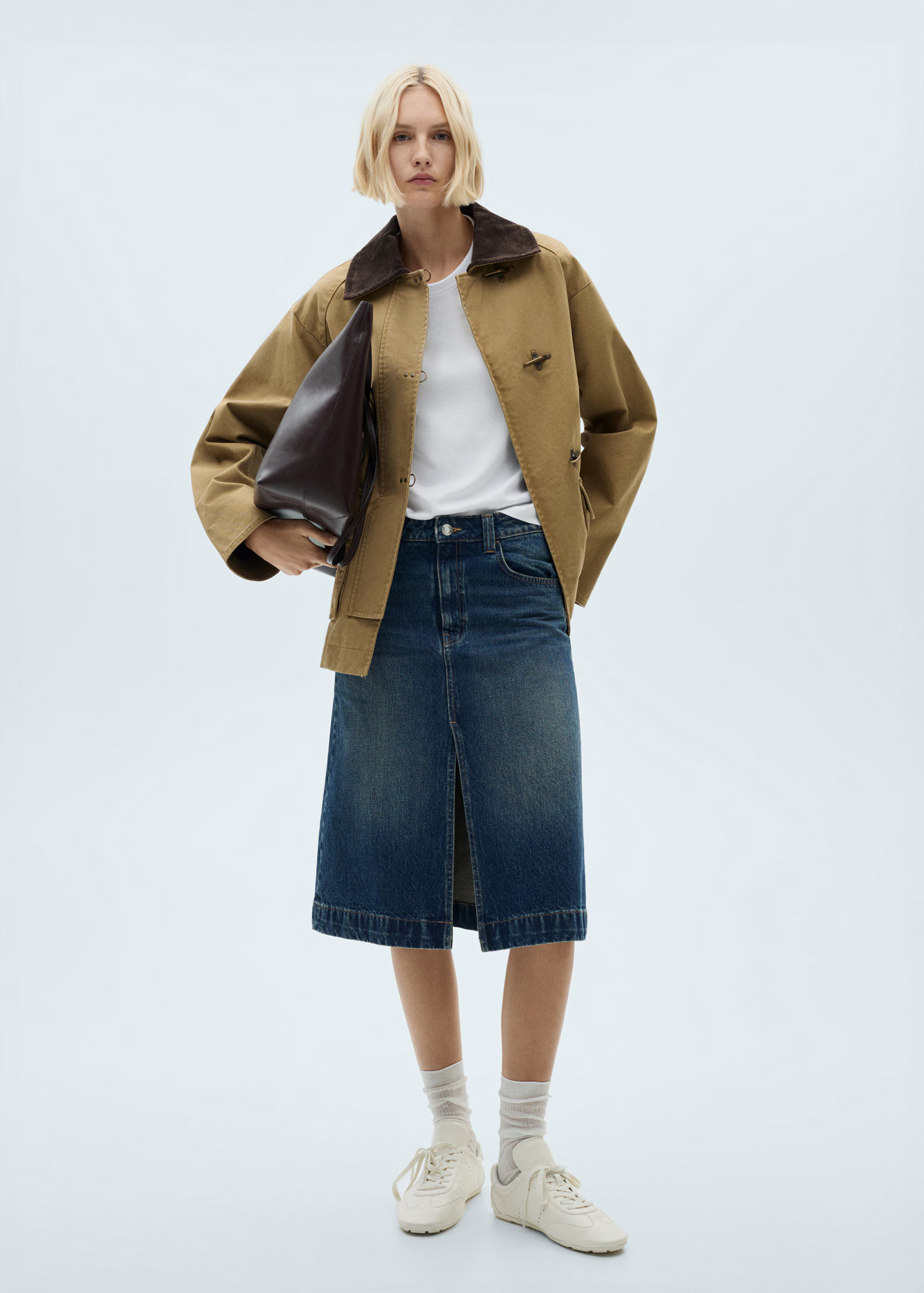 Short-sleeved cotton t-shirt - Woman | MANGO USA | MANGO (US)