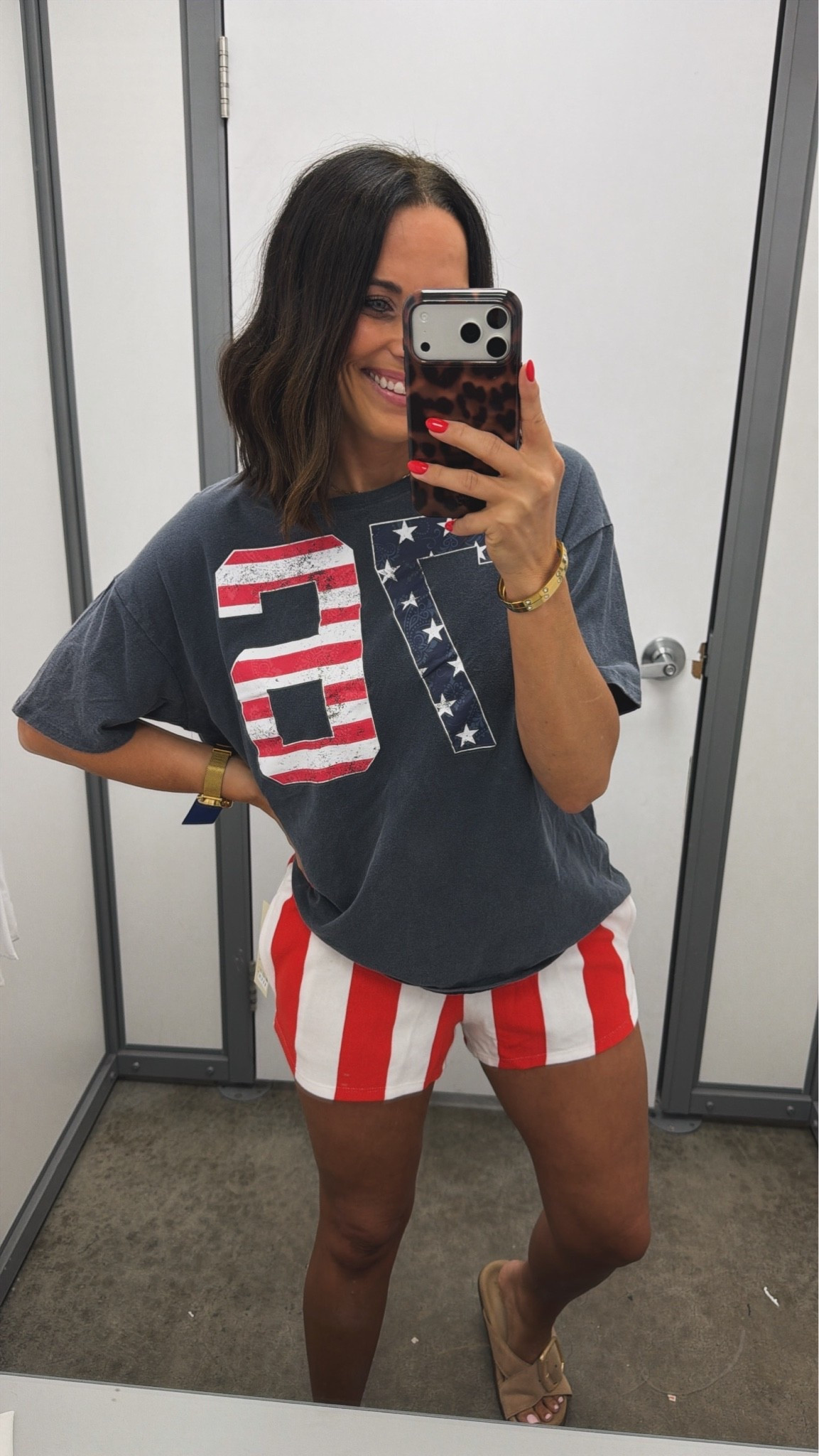 The cutest little Fourth of July outfit 🇺🇸❤️🤍💙

This oversized graphic tee is so comfy and the striped shorts make the whole outfit. Perfect for backyard BBQs, fireworks, the lake, or just keeping it casual all summer long. And the best part? It’s all from Walmart!

#walmartfashion #walmartfinds #fourthofjulyoutfit #patrioticstyle #summeroutfit #walmartstyle #affordablefashion #casualstyle #ootd #summerfashion #redwhiteandblue #walmartnewarrivals #ltkstyle #ltkfashion #everydaystyle #holidayoutfit #budgetfriendlyfashion