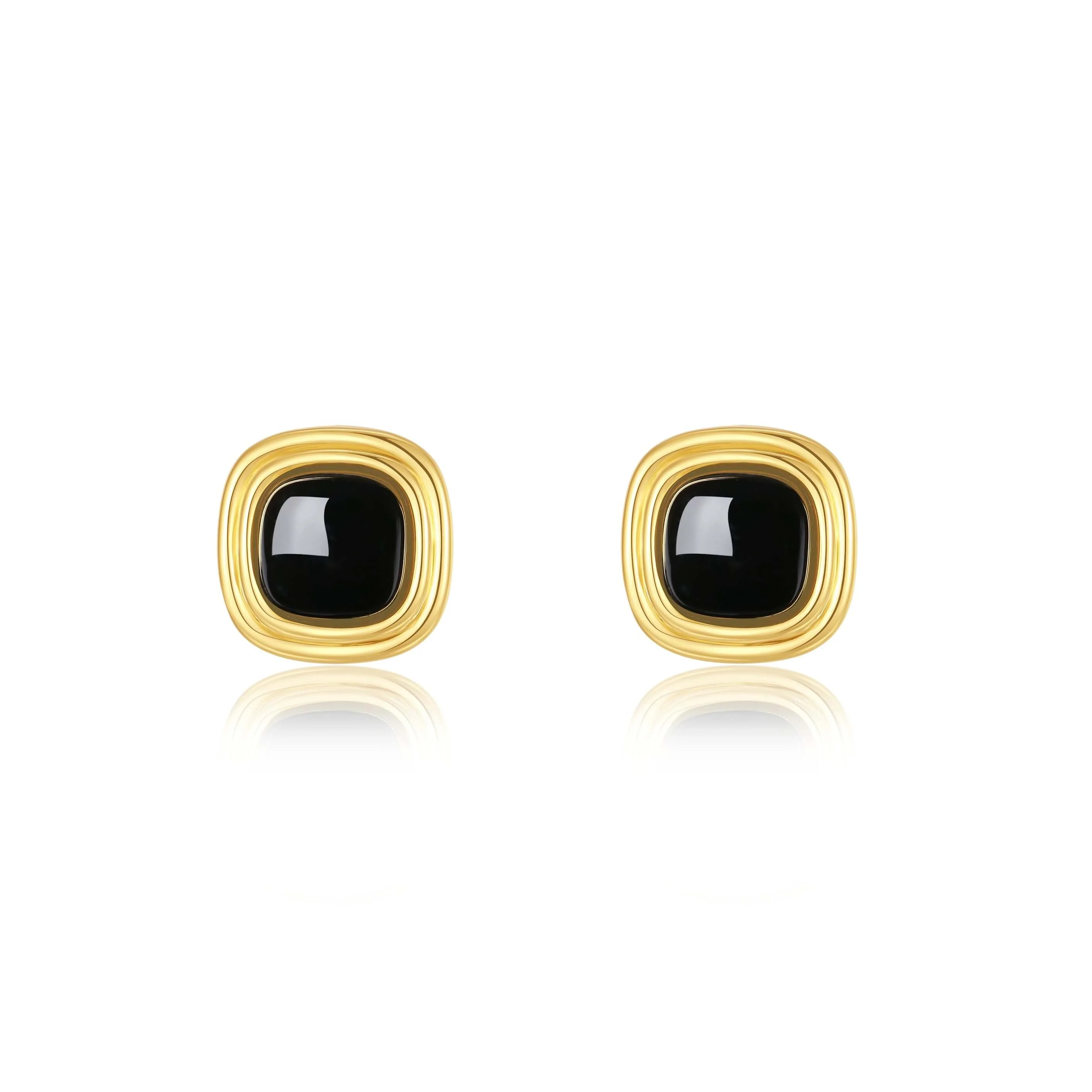 "Nocturne" Black Onyx Earrings | SUIHE | Suihe Jewelry