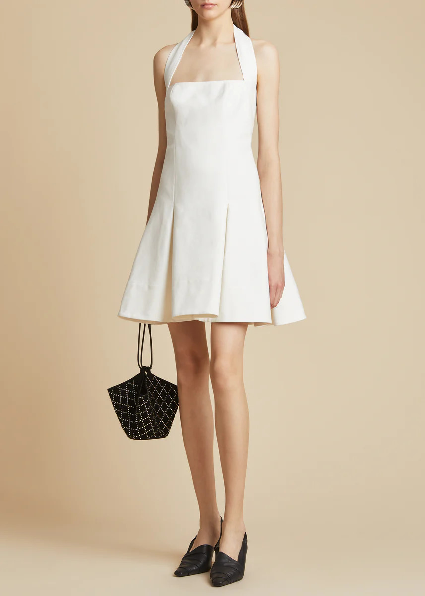The Hila Dress in White | Khaite