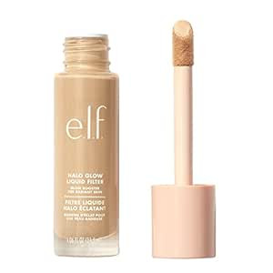 e.l.f. Halo Glow Liquid Filter, Complexion Booster For A Glowing, Soft-Focus Look, Infused With H... | Amazon (US)