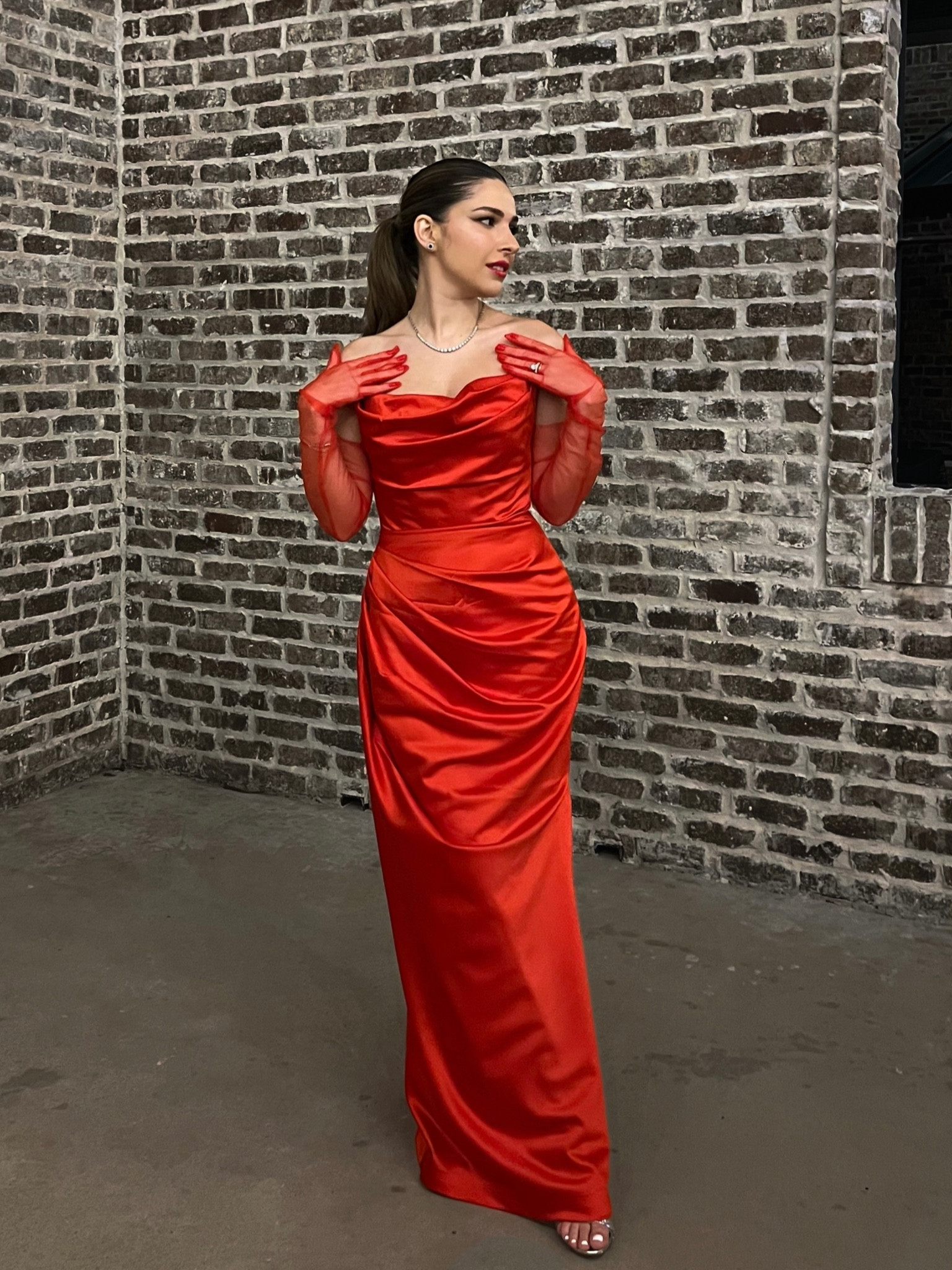 Maxi satin red dress - holiday party dress - NYE dress - Christmas dress - wedding guest dress

#LTKHoliday #LTKparties #LTKstyletip