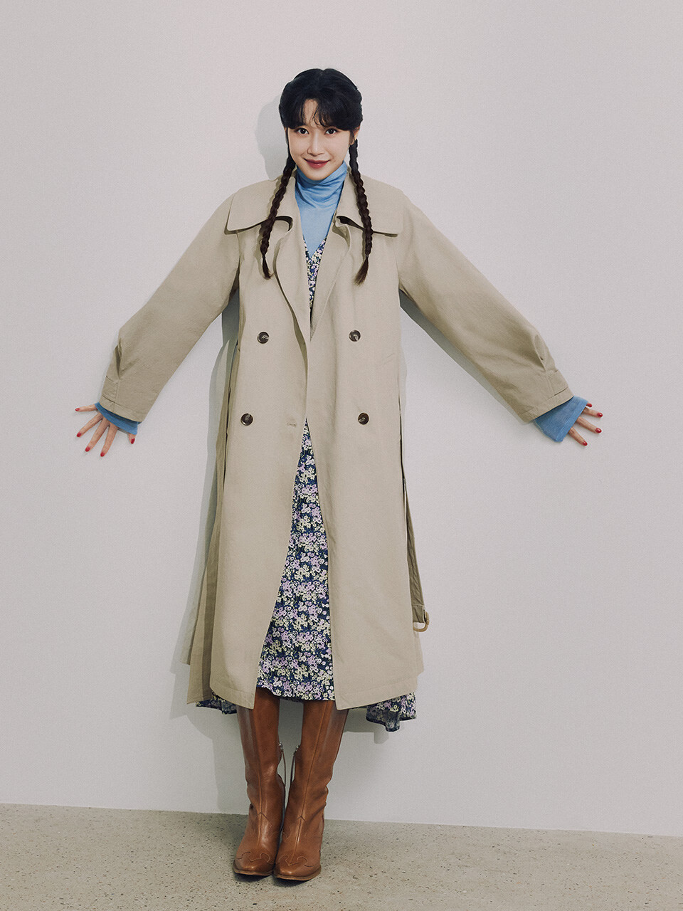 Voluminous Sleeve Trench Coat | W Concept (US)