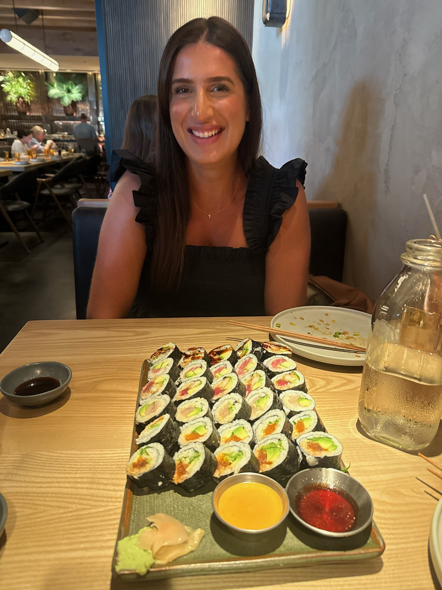 Yes I eat raw sushi when I’m pregnant, just not from sketchy places lol

Hill house, hill house dresses, Ellie nap dress, little black dress, bump friendly dresses, grace white

#LTKootd #LTKgrwm #LTKSeasonal