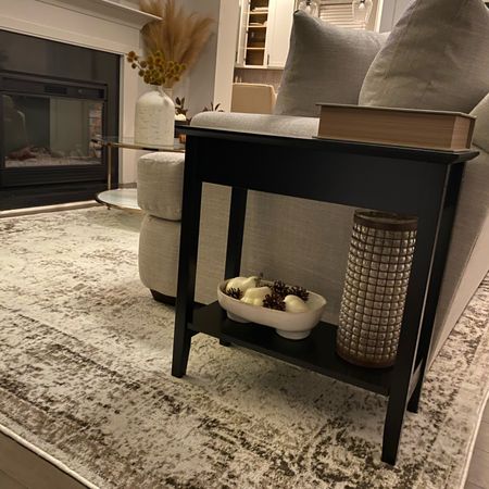 The perfect space-saving living room end tables.  Sleek, narrow design, storage compartment up top and an affordable price! 

#LTKSeasonal #LTKhome #LTKHoliday