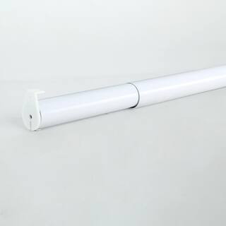 30 in. - 48 in. White Adjustable Closet Rod | The Home Depot