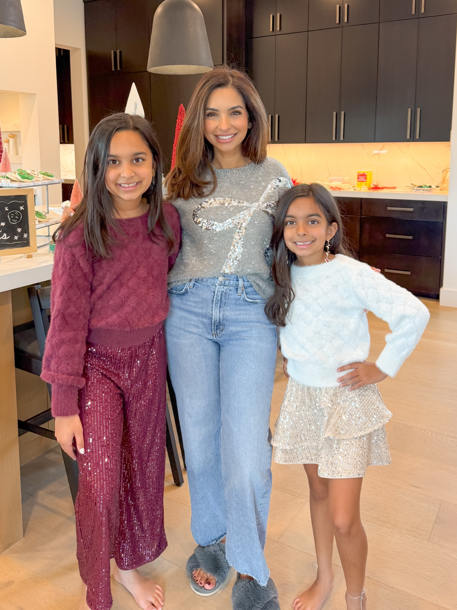 The girls' abercrombie outfits are on sale & so perfect for the holidays! Stack AFNASREEN through 12/2. My sweater is also linked! 

#LTKHoliday #LTKCyberWeek #LTKSaleAlert