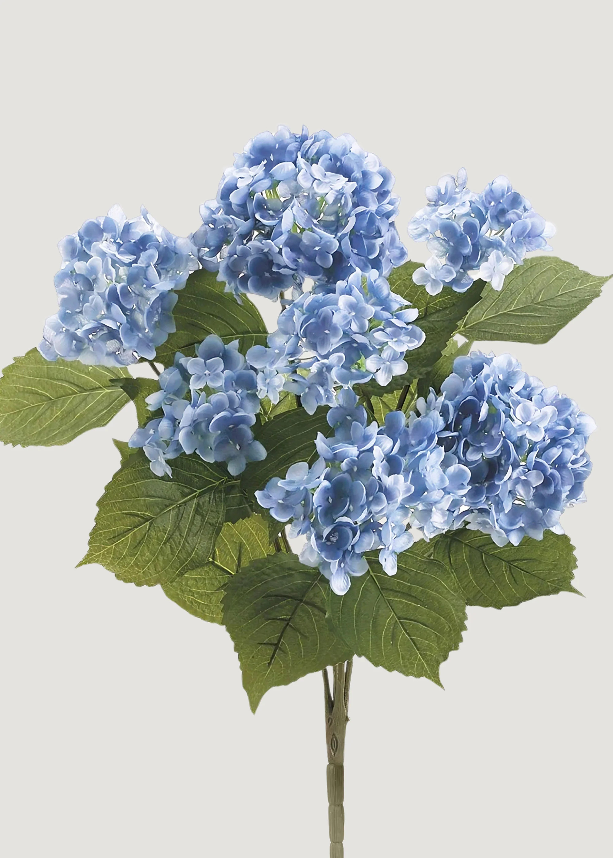 Blue Faux Hydrangea Bush | Premium Artificial Flowers | Afloral | Afloral