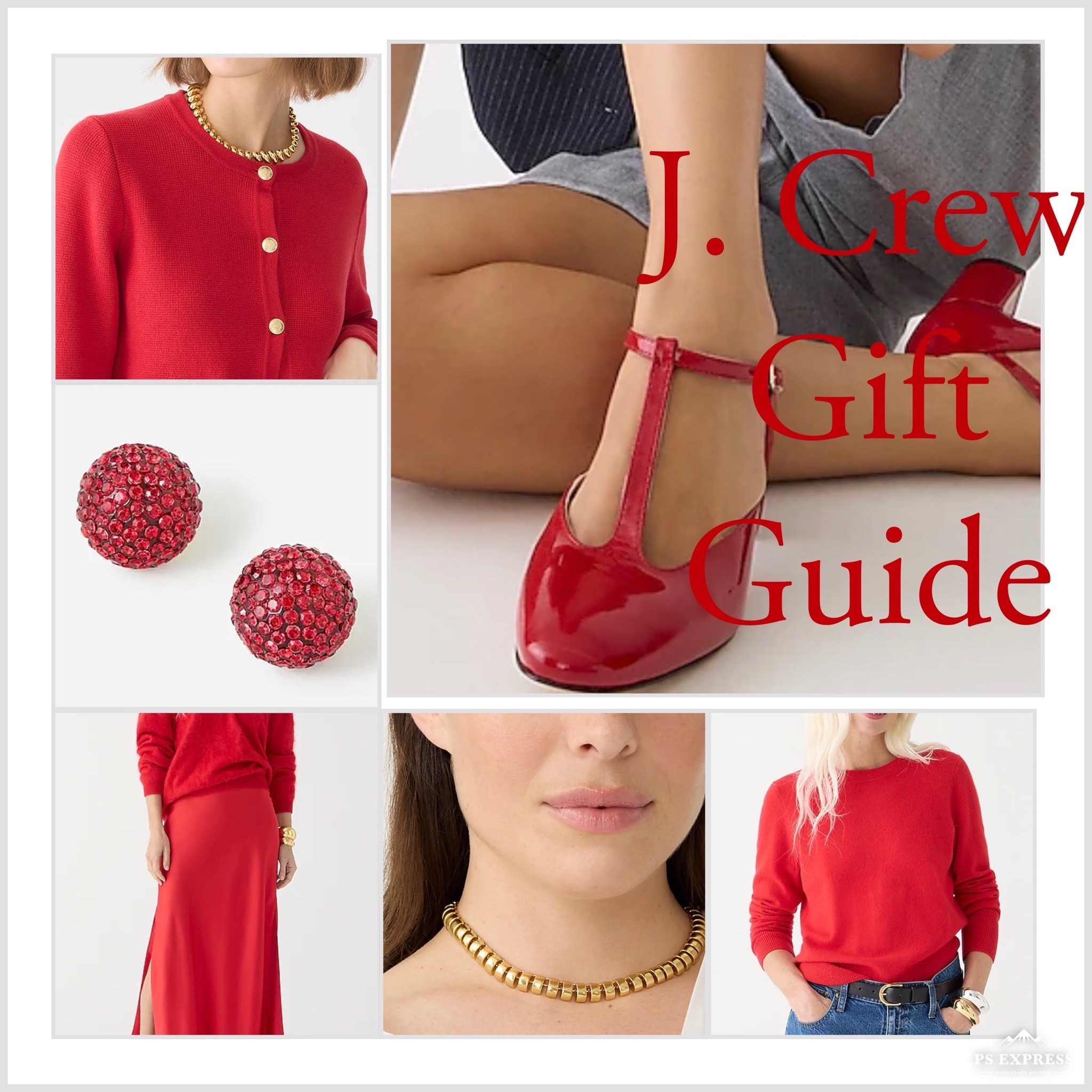 J. Crew gift guide. I love wearing red for the holidays. Add gold jewelry and you have a perfect outfit. 

#LTKover40 #LTKparties #LTKGiftGuide