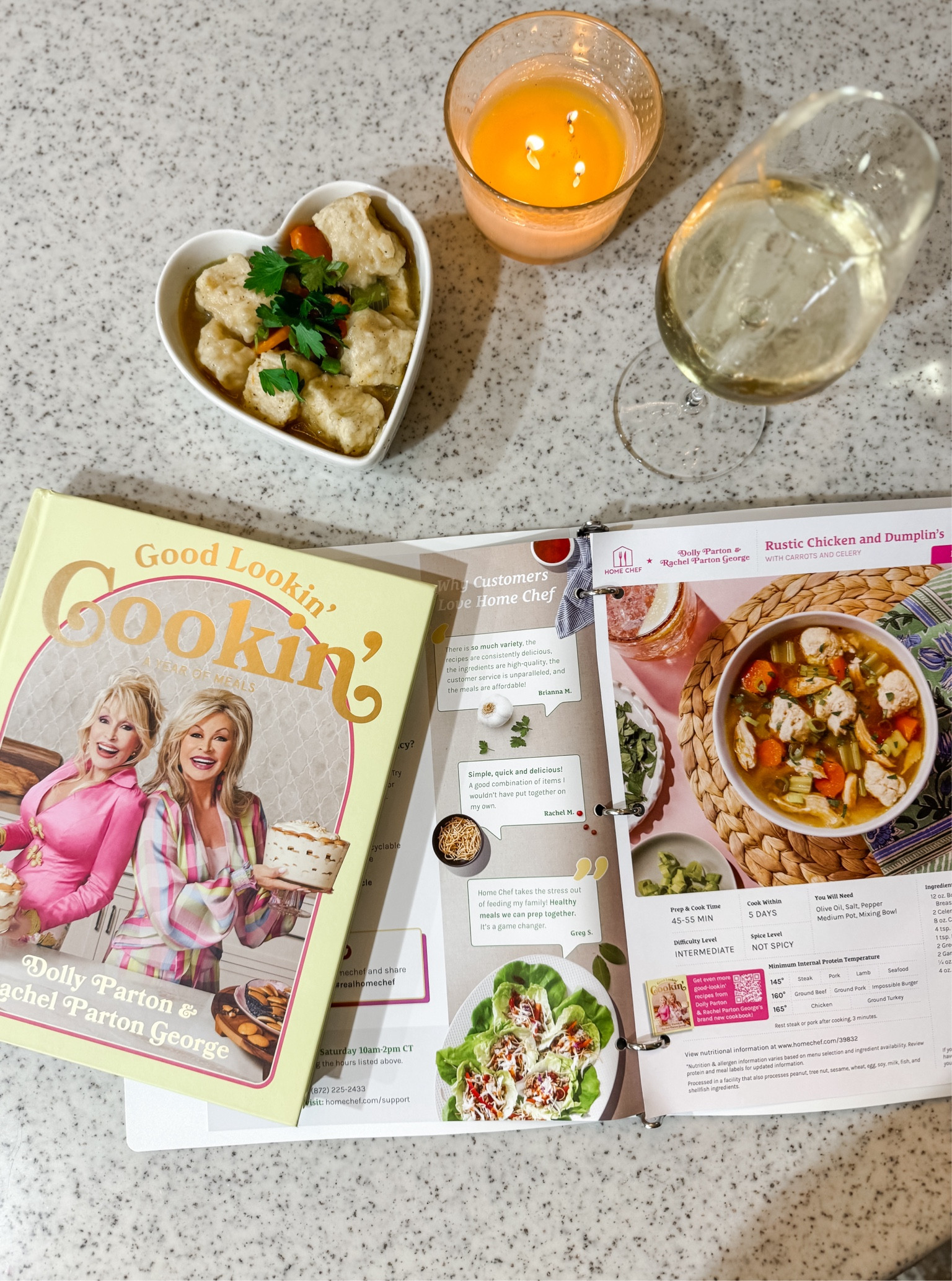 Made Rustic Chicken and Dumplings from Dolly Parton’s Cookbook & Home Chef! This meal was so good! I can’t wait to cook up more meals from this cookbook! 

#LTKParties #LTKFindsUnder50 #LTKHome