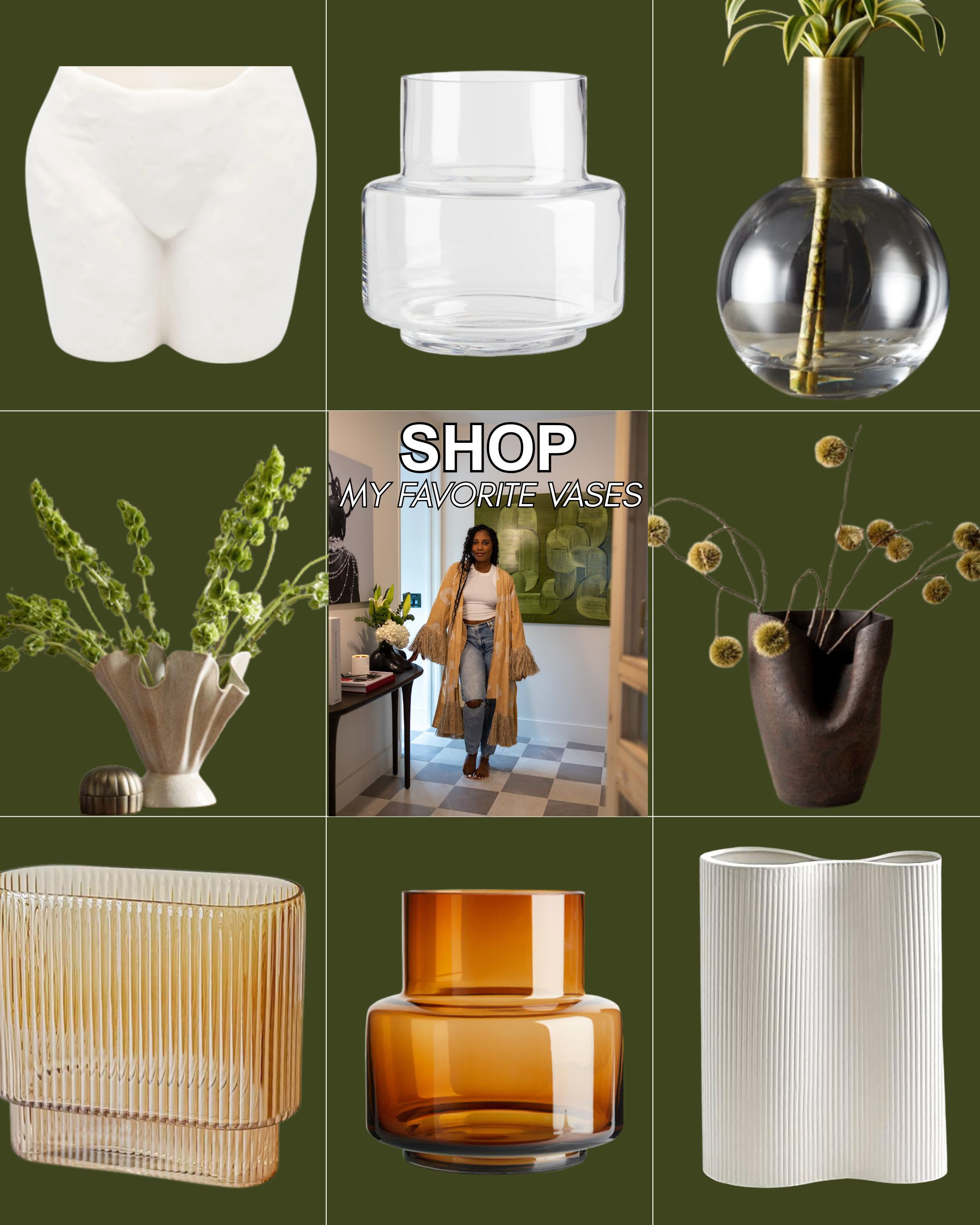 Shop my favorite vases  

 #LTKHome #LTKSaleAlert