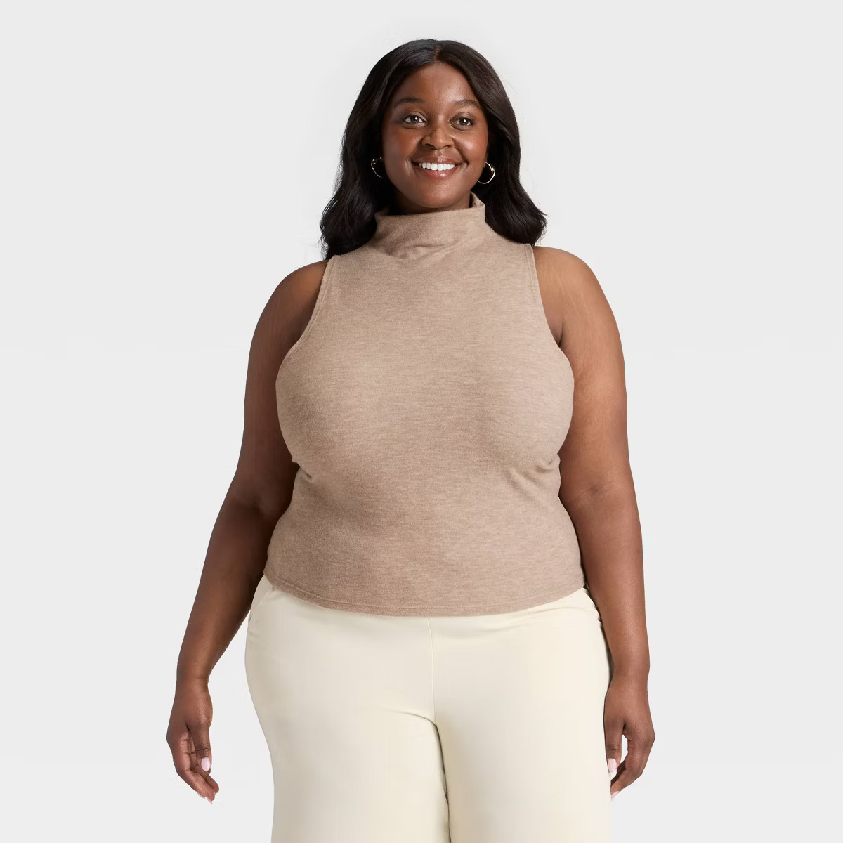 Women's Brushed Microfleece Tank Top - A New Day™ | Target