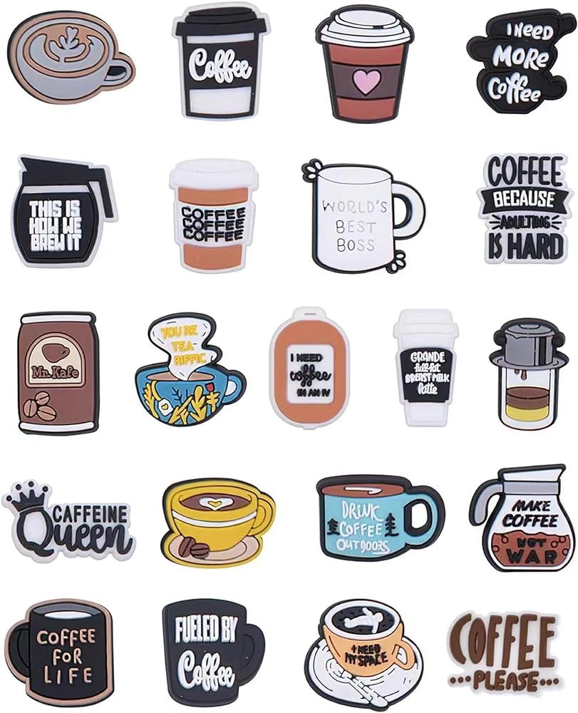 BOWNDY Different Shape Shoe Charms for Clog Decoration, Cute Pin, Bulk Pack, Random Assortment | Amazon (US)