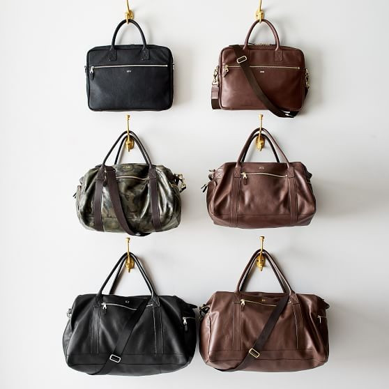 Harvey Leather Weekender | Mark and Graham