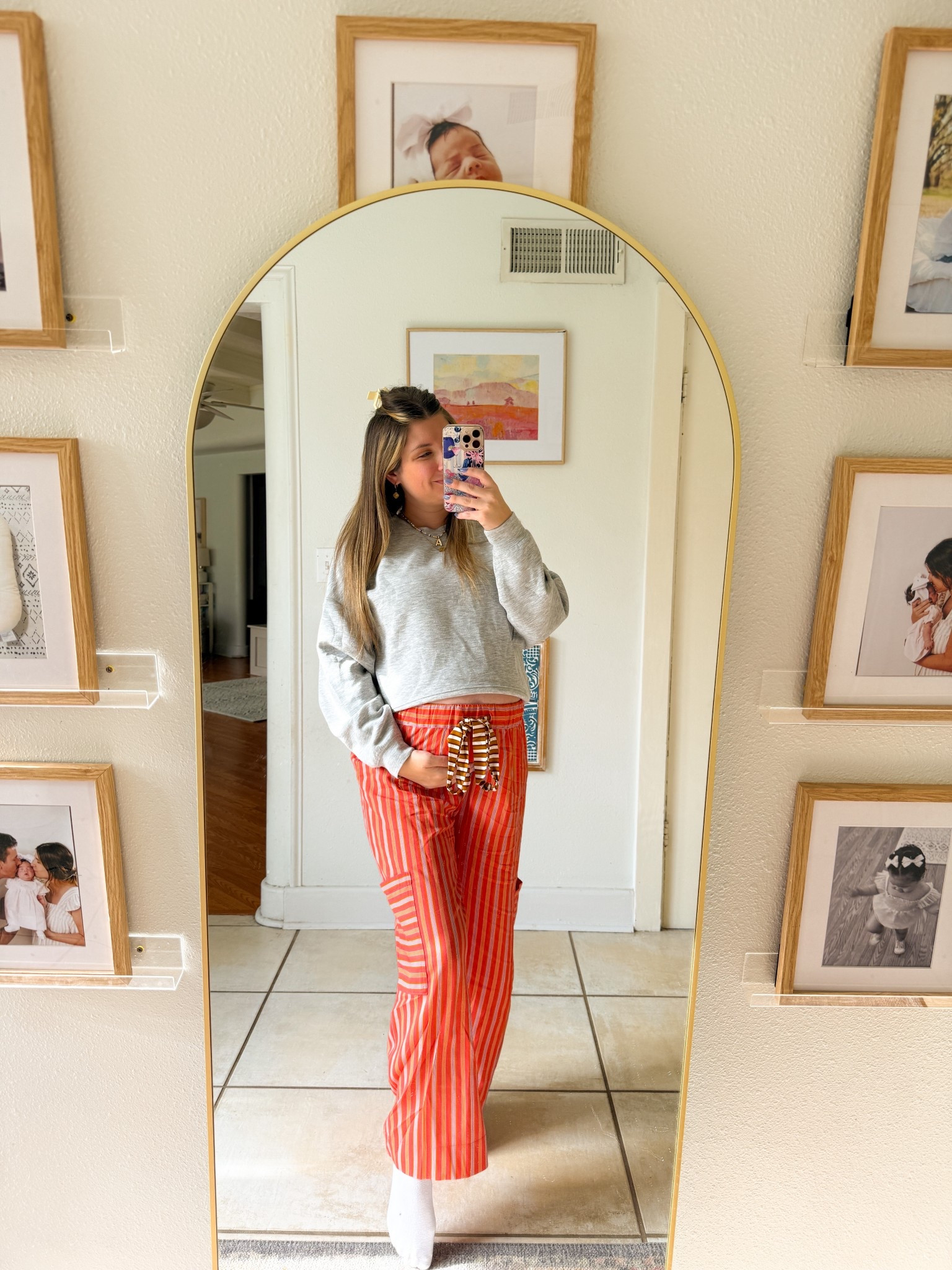 Colorful mom outfit of the day 🌈🧡

#LTKootd #LTKmomlife #LTKSaleAlert