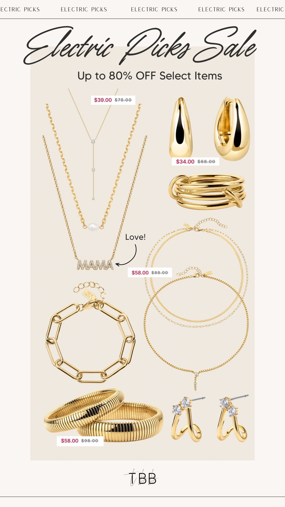 You don’t want to miss out on Electric Picks March sale! Get up to 80% off select pieces! Linked my picks below 🤍

#LTKSaleAlert #LTKootd