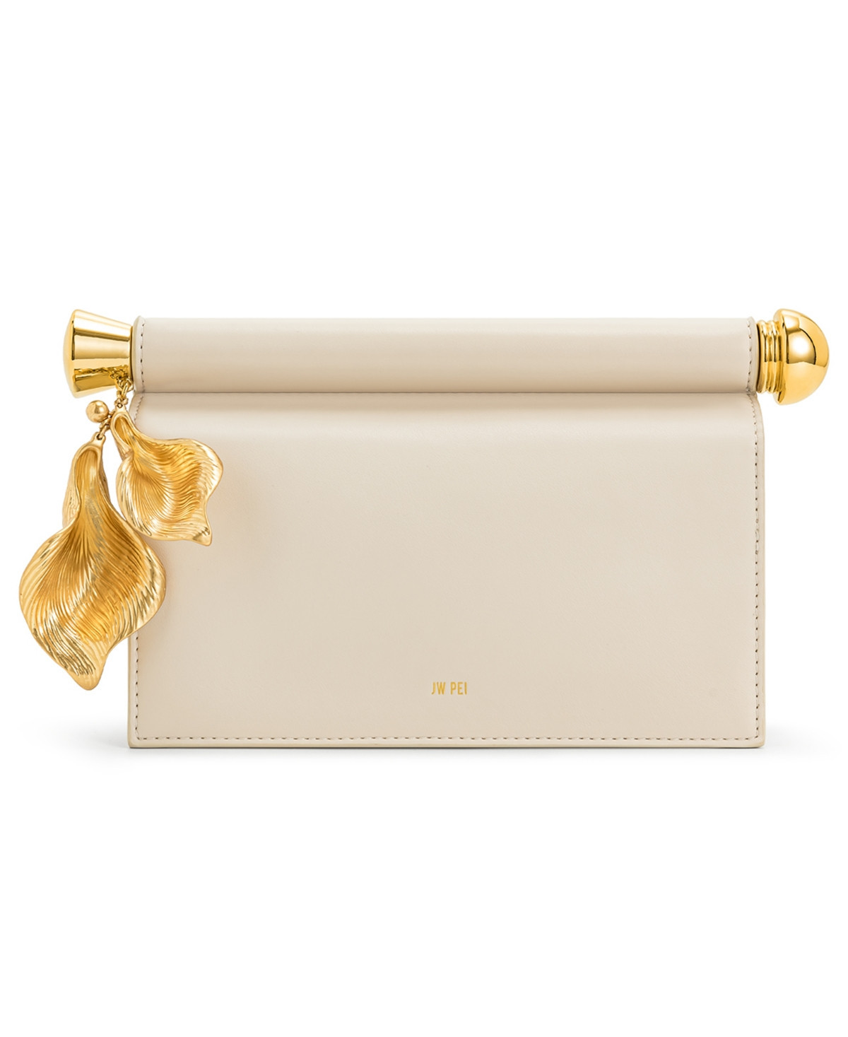 Jw Pei Holly Metal Clutch - White | Macy's