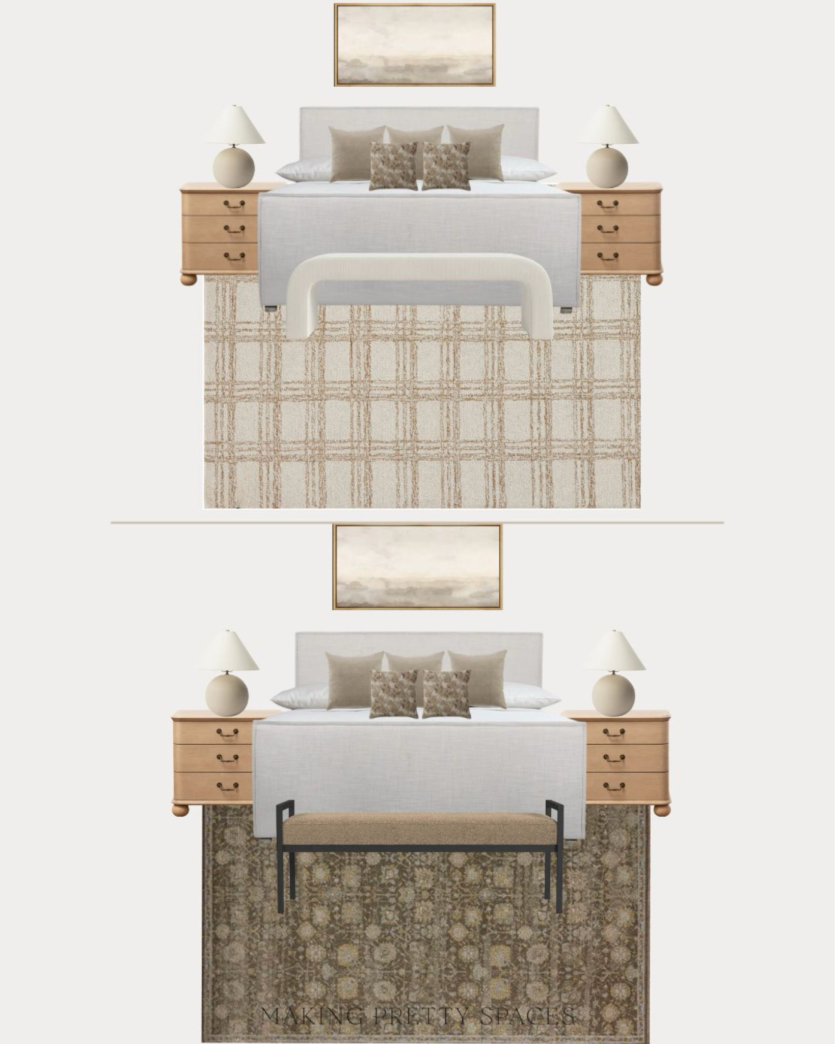 Shop these 2 bedroom moodboards featuring Wayfair products! I just furnished my bedroom using one of these 2 designs. Can you guess which one? 
@wayfair #wayfair #wayfairpartner

#LTKHome #LTKStyleTip #LTKSaleAlert