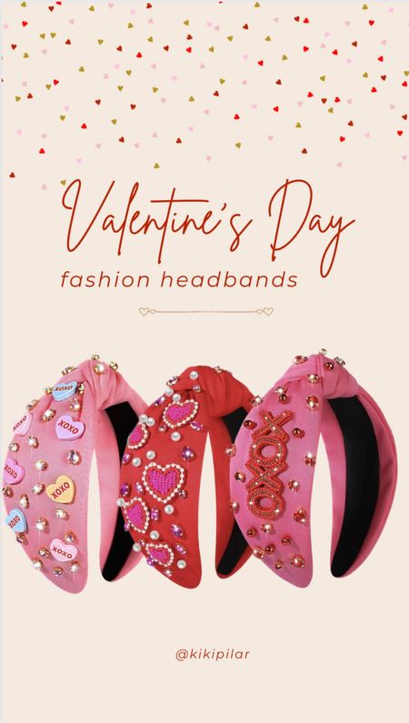 Valentine’s Day
Fashion headband
Women’s accessories 
Hair accessories 
Valentines accessories 
Heart
Conversation heart
Beaded heart
Gifts for her
Valentines Day outfit 
Outfit inspo
Date night 
Girls night out
GNO


#LTKparties #LTKbeauty #LTKSeasonal