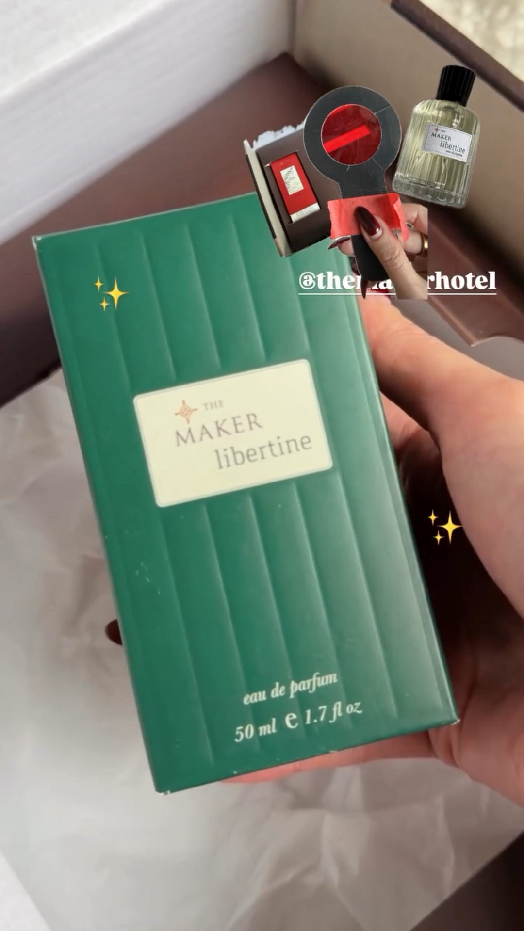 Unboxing a couple of new fragrances from The Maker ✨
I picked up Alias and Libertine — both fresh, clean, and easy to wear, but with totally different vibes.
Alias feels brighter and more crisp, while Libertine is a little deeper and moodier. Still fresh, just more grounded.
Loving both for the new year — light, modern scents that feel effortless and not overpowering. Perfect everyday perfumes if you like clean, elevated fragrance energy.
@themakerhotel ✨ ✨

#LTKselfcare #LTKstorytime #LTKBeauty