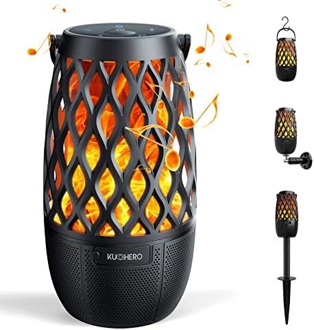 Amazon.com: Outdoor Bluetooth Speaker, Gifts for Men, LED Atmosphere Speaker Portable Waterproof ... | Amazon (US)